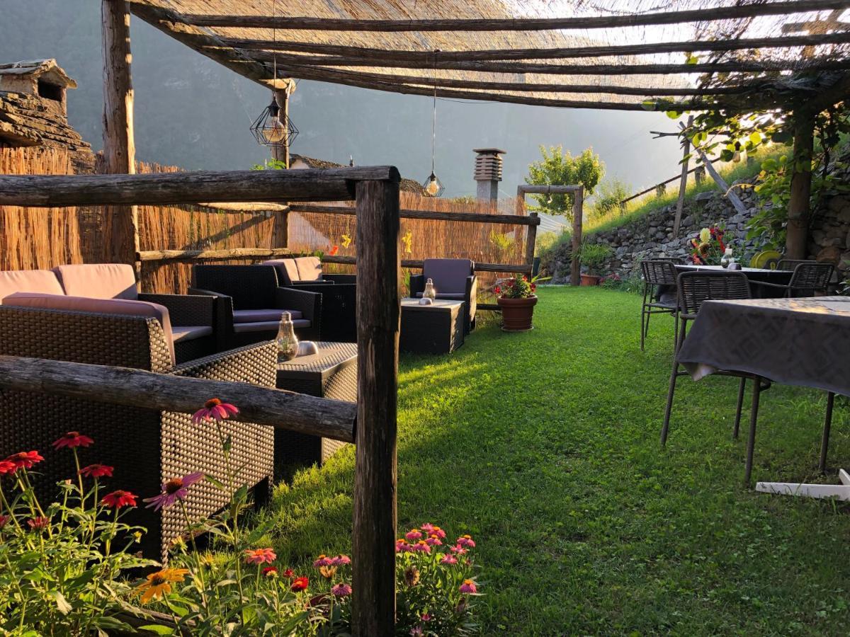 B&B Osteria Morganti Someo Ngoại thất bức ảnh