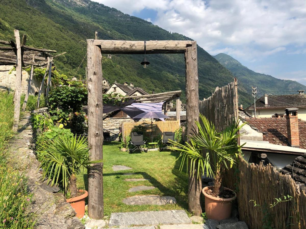 B&B Osteria Morganti Someo Ngoại thất bức ảnh